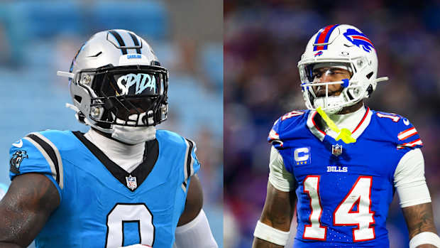 stefon diggs brian burns carolina panthers
